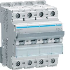 MCB 4P 10kA  C-25A 4M