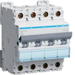 MCB 4P 10kA  C-16A 4M