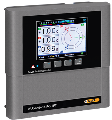 Kael  VARKOMBI-15-PC-TFT REAKTİF GÜÇ KONTROL RÖLESİ