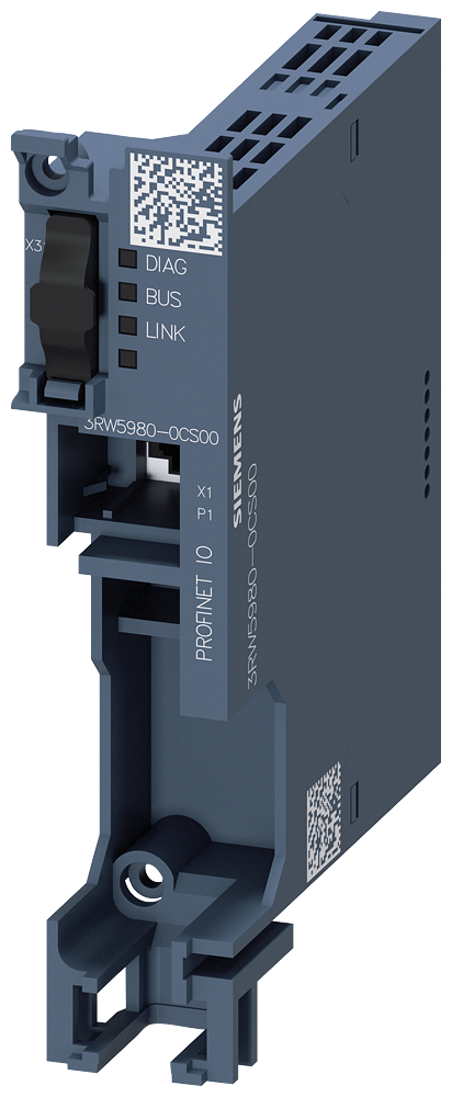 Siemens 3RW5980-0CS00 3RW50,3RW52 ve 3RW55'e uygun standart tip Profinet haberleşme modülü