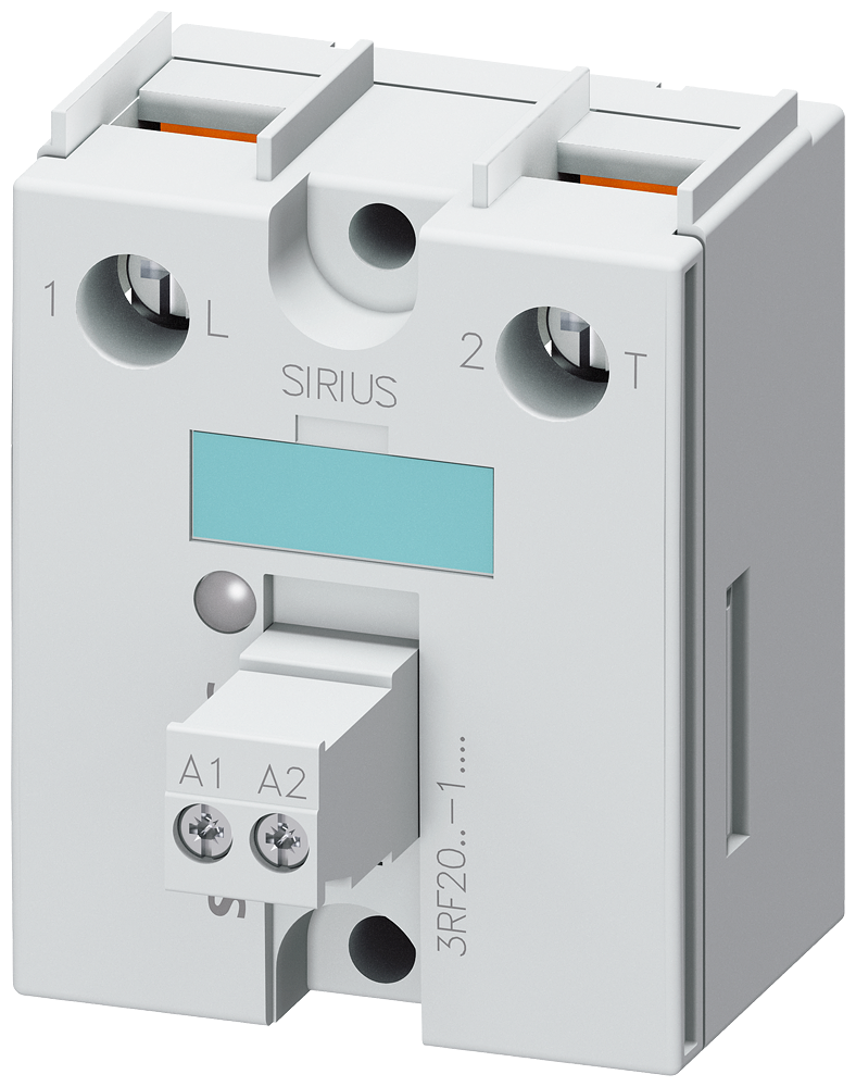 Siemens 3RF2050-1AA02 YARI İLETKEN RÖLE; SOĞUTUCUSUZ;  KARE TİP; İŞL.GER.24-240V; KUM.GER.24VDC; 50A; MAX.11;5KW