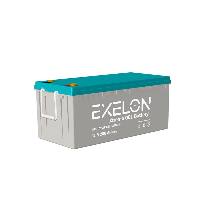 Xtreme 12V-200Ah Solar Jel Akü - EXELON