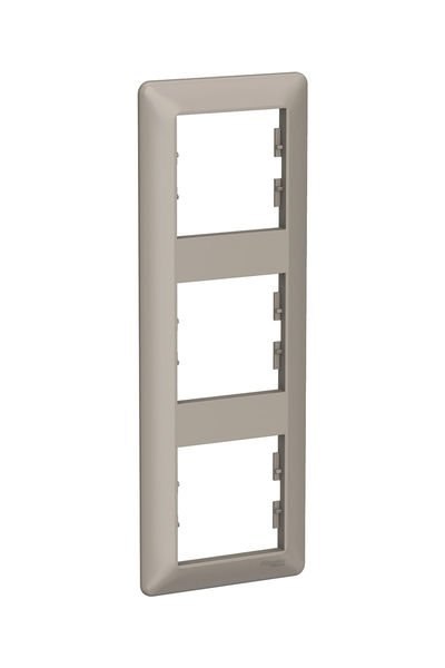 Schneider (EPH5815369) Asfora EM Plus 3lü Dikey Çerçeve Bronz