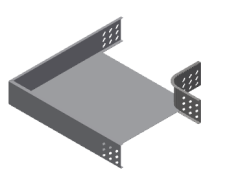 EAE 100 UKE 400 YD90° ,H100(mm),AB400(mm)-(Kablo-Tava-Sistemleri)