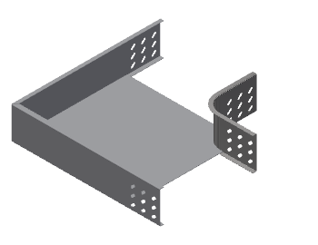 EAE 100 UKE 300 YD90° ,H100(mm),AB300(mm)-(Kablo-Tava-Sistemleri)