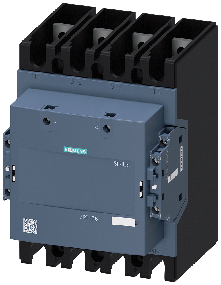 Siemens 3RT1363-6AP36 DÖRT KUTUPLU KONTAKTÖR; AC 230V BOBİNLİ; 275A