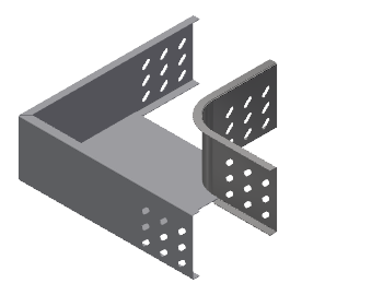 EAE 100 UKE 150 YD90° ,H100(mm),AB150(mm)-(Kablo-Tava-Sistemleri)