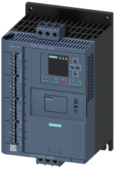 Siemens 3RW5516-1HA14 SIRIUS yumuşak yol verici 200-480 V 32 A, 15kW/400 V, 110-250 V AC vidalı bağlantı, ağır şartlara uygun