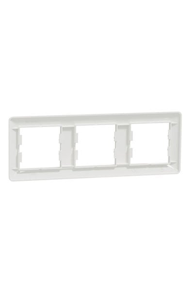 Schneider (EPH5805321) Asfora EM 3lü Yatay Çerçeve Beyaz