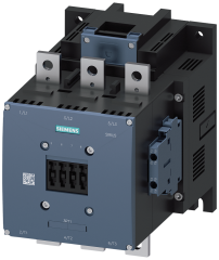 Siemens 3RT1075-6AB36 Güç kontaktörü, AC-3e/AC-3 400 A, 200 kW / 400 V AC (50-60 Hz) / DC Uc: 23-26 V 3 kutuplu, yardımcı kontaklar 2 NO + 2 NC sürücü: konvansiyonel ana devre: bara kontrolü ve yardımcı devre: vidalı terminal