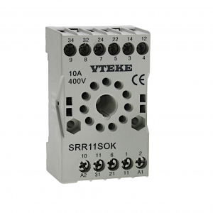 Vteke YUVARLAK SOKET 11 PİN - SRR SERİSİ
