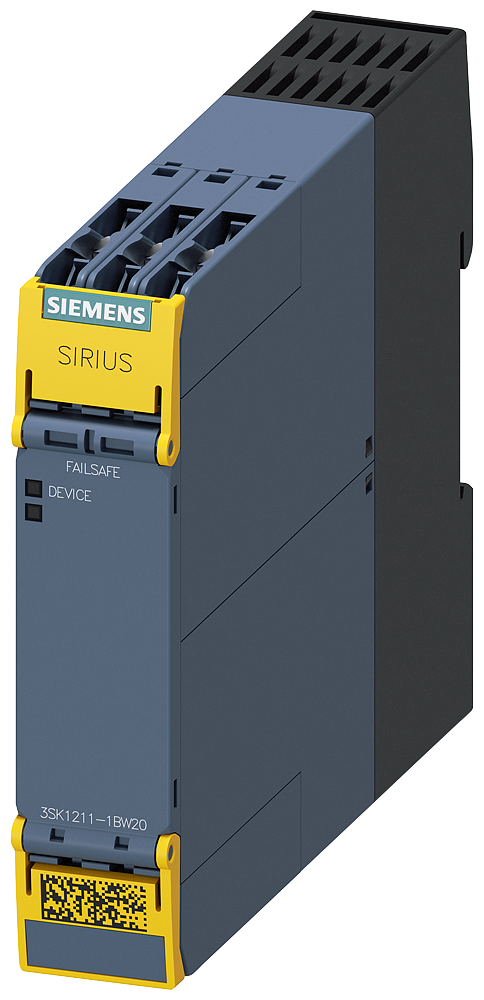 Siemens 3SK1211-1BW20 SIRIUS 3SK1 Çıkış Genişleme Modülü, 110-240VDC, 4NO Kontak