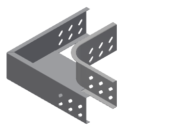 EAE 075 UKE 100 YD90° ,H75(mm),AB100(mm)-(Kablo-Tava-Sistemleri)