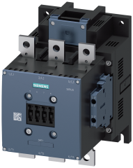 Siemens 3RT1065-6AF36 Güç kontaktörü, AC-3e/AC-3 265 A, 132 kW / 400 V AC (50-60 Hz) / DC Uc: 110-127 V 3 kutuplu, yardımcı kontaklar 2 NO + 2 NC sürücü: konvansiyonel ana devre: bara kontrolü ve yardımcı devre: vidalı terminal