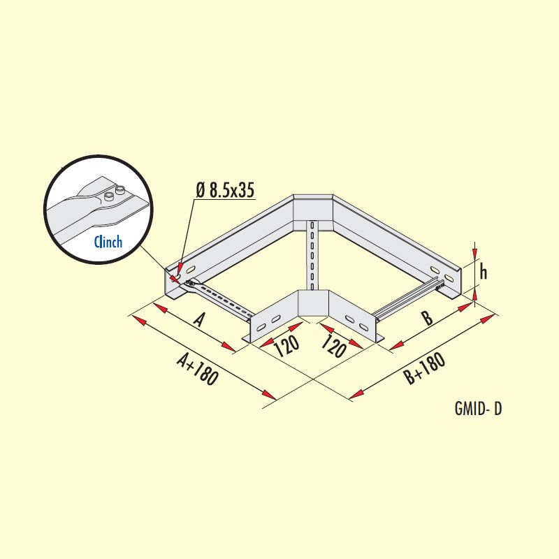 Gersan 90°Dönüş Elemanı