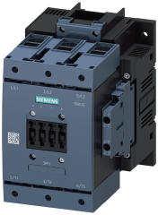 Siemens 3RT1054-1AF36 Güç kontaktörü, AC-3e/AC-3 115 A, 55 kW / 400 V, AC (50-60 Hz) / DC Uc: 110-127 V 3 kutuplu, yardımcı kontaklar 2 NO + 2 NC sürücü: konvansiyonel, ana devre: kutu terminali, kontrol ve yardımcı devre: vidalı terminal