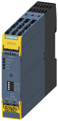Siemens 3SK1121-1CB42 SIRIUS 3SK1 Advance Emniyet Rölesi, Çift-El, Acil Durdurma, Mekanik Emniyet Şalteri, Manyetik Emniyet Şalteri, Alan tarayıcı veya Işık Perdesi İzleme, 24VDC Besleme, 2NO-2NO(t), 0,5-30 sn ayarlanabilir zaman gecikmeli kontak,  Cat 4