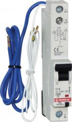 Federal AŞIRI AKIM KORUMALI  KAÇAK AKIM KORUMA CİHAZI FKM 1PN B6 10kA 30mA 230Vac (3-5)In