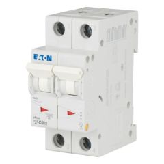 Eaton PL7-C50/2 Minyatür Devre Kesici - 10kA - C eğrisi - 2x50A (263364)