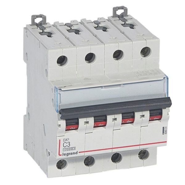 Legrand (409331) DX3 4P C 3A 10kA