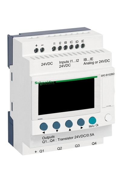 Schneider (SR3B101BD) SR 10 I-O 24 VDC