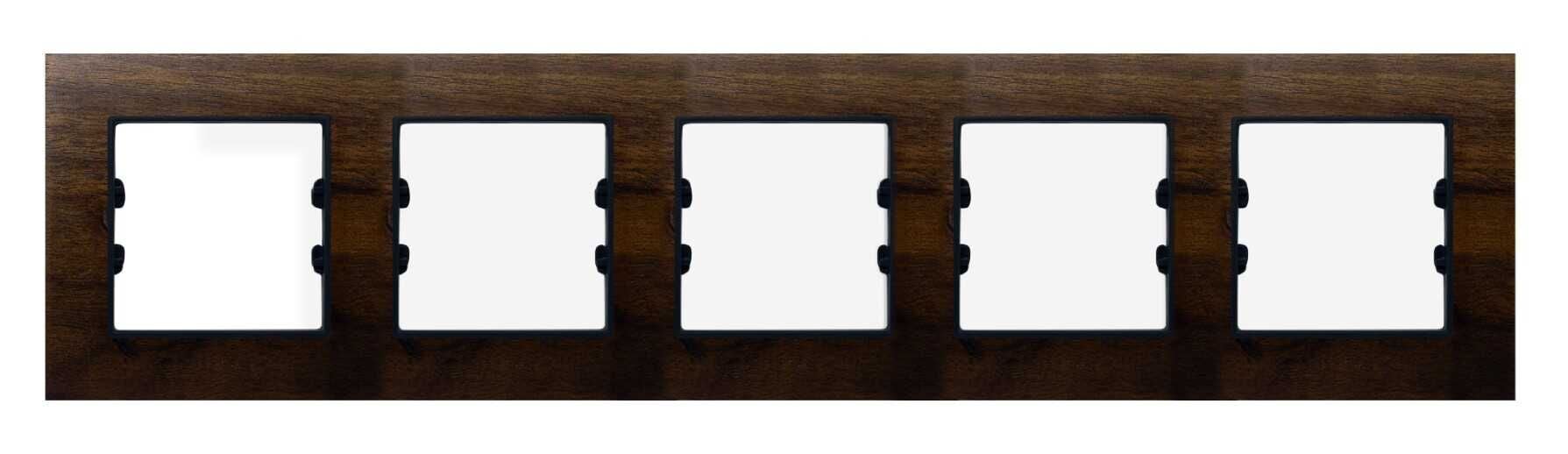 Masif Ahşap A.Ceviz Beşli / Penta Çerçeve