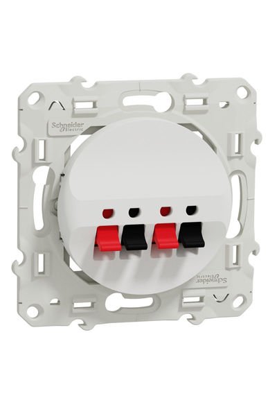 Schneider (S520488) Hoparlör Prizi, ikili, beyaz