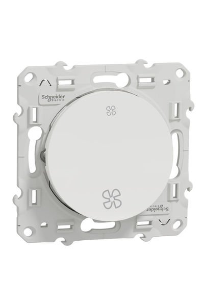 Schneider (S520233) Fan Kontrol Anahtarı, beyaz