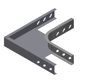 EAE 040 UKE 100 YD90° ,H40(mm),AB100(mm)-(Kablo-Tava-Sistemleri)