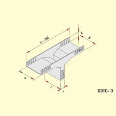 Gersan Dikey T Ortadan (h=40mm)