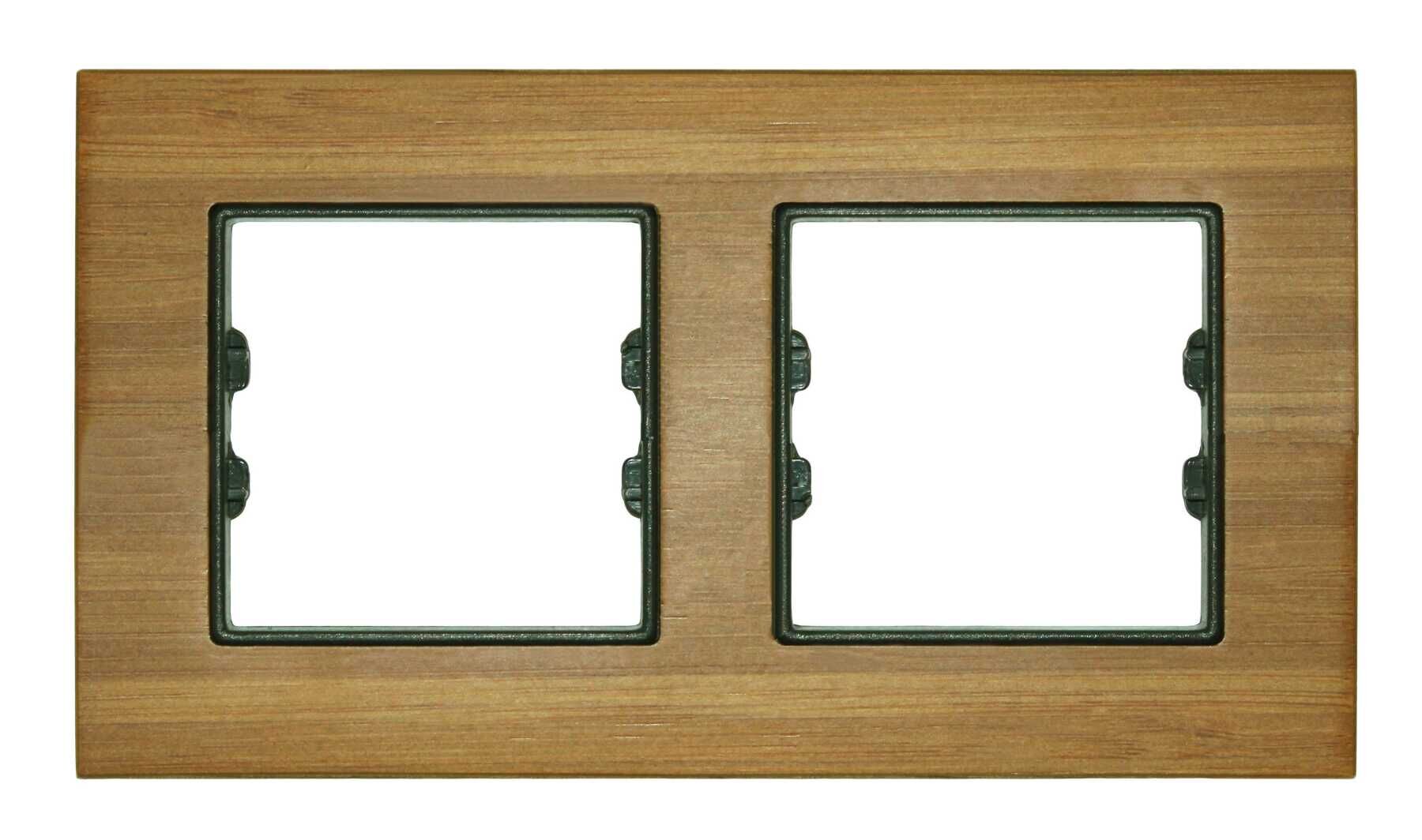 Masif Ahşap Bambu İkili / Dual Çerçeve