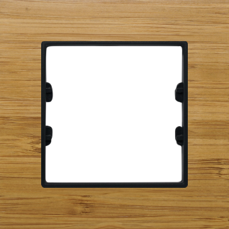 Masif Ahşap Bambu Tekli / Single Çerçeve