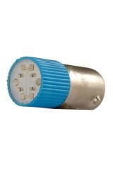GWEST BA9S MAVİ 24V. LED AMPUL