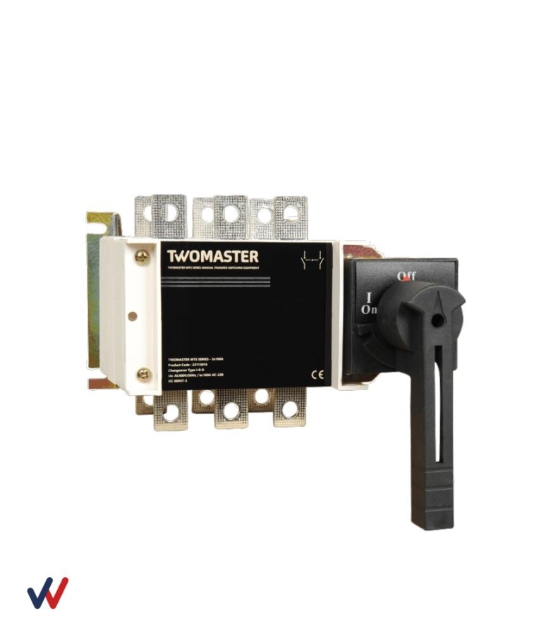 TWOMASTER-MTS 4x2500A Manuel Transfer Şalteri