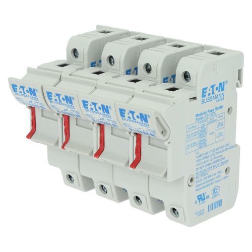 Eaton CH143DNU Silindirik Sigorta Yuvası (Boy 14x51, 50A) - 3 kutup + nötr (CH143DNU)