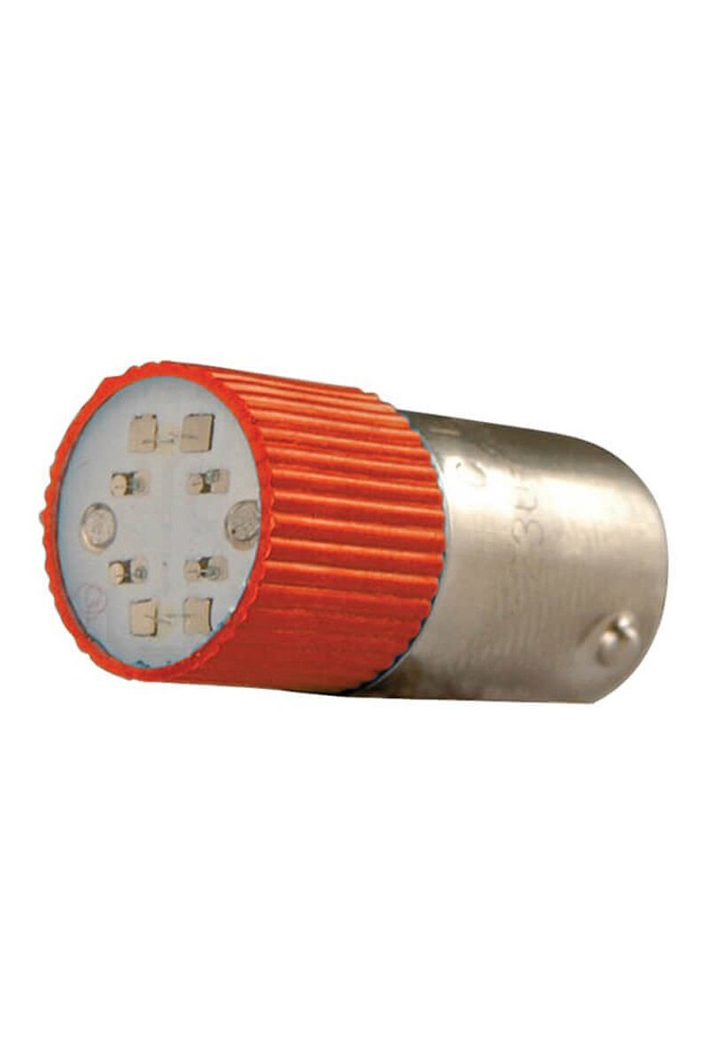 GWEST BA9S KIRMIZI 24V. LED AMPUL