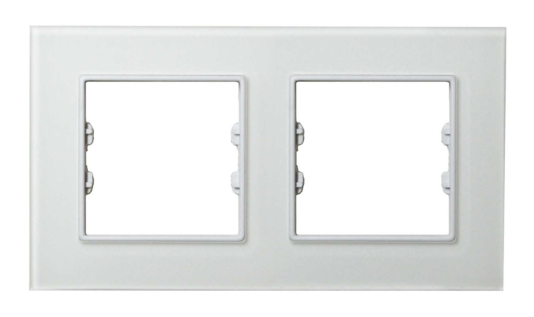 Pleksiglas Mat Beyaz İkili / Dual Çerçeve