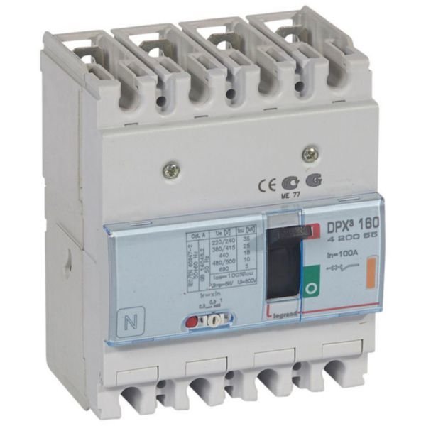 Legrand (420055) DPX³160 TM 4P 100A 25kA