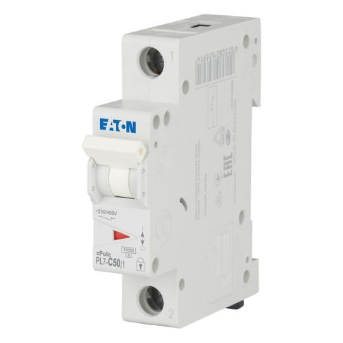 Eaton PL7-C50/1 Minyatür Devre Kesici - 10kA - C eğrisi - 1x50A (262709)