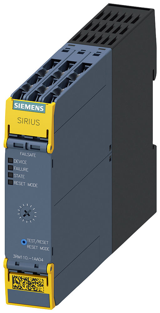 Siemens 3RM1102-1AA04 Sirius 3RM1 Emniyetli Motor Direkt Yolverici, Us=24VDC, Aşırı Koruma Akım Aralığı 0,4...2