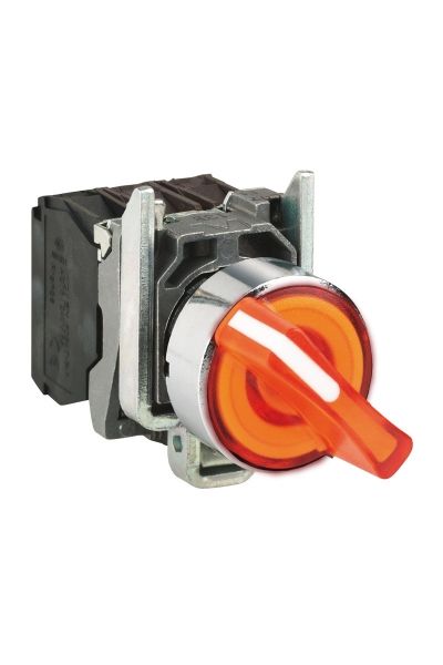 Schneider (XB4BK135B5) ILLUMINATED SELECTOR SWITCH 3 STAY PUT