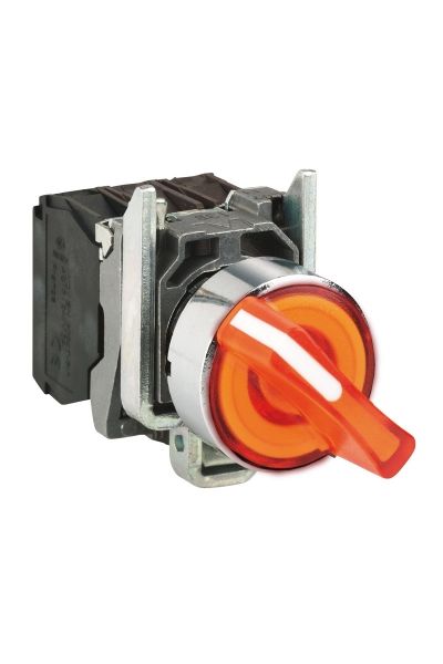 Schneider (XB4BK125M5) SELECTOR PUSHBOTTON HEAD