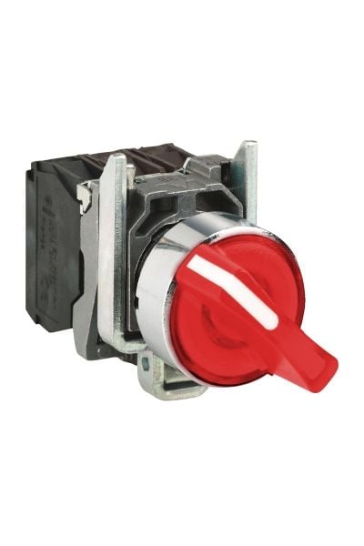 Schneider (XB4BK124M5) SELECTOR PUSHBUTTON HEAD