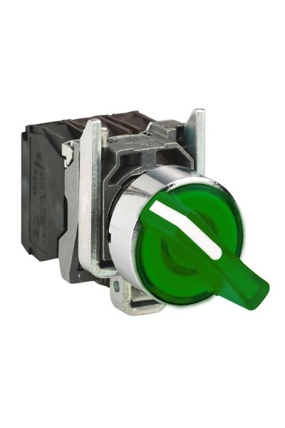 Schneider (XB4BK123M5) SELECTOR PUSHBUTTON HEAD