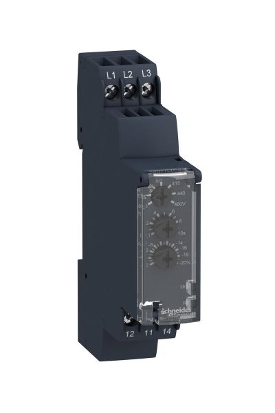 Schneider (RM17TA00) Faz kaybı - faz sırası - faz dengesi