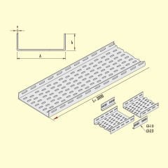 Gersan Normal Tip Kanalı (h=40 mm)