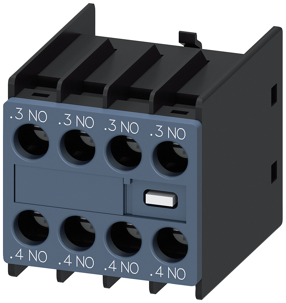 Siemens 3RH2911-1FA40 YARDIMCI KONTAK BLOKLARI; 3RT2 ÜZERİNE TAKILABİLEN TİPLER; BOY:S00 ve S0 2NO+2NC