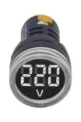 GWEST 22mm BEYAZ 24V-450V VOLTMETRE