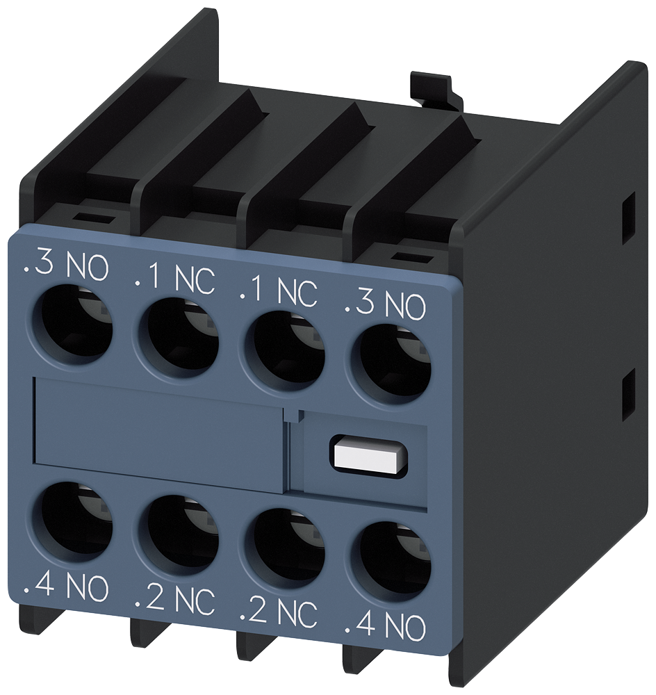Siemens 3RH2911-1FA22 YARDIMCI KONTAK BLOKLARI; 3RT2 ÜZERİNE TAKILABİLEN TİPLER; BOY:S00 ve S0 2NO,2NC
