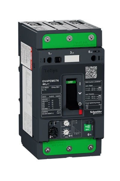Schneider (GV4PEM07N) TeSys GV4 Motor Devre Kesici Çok Fonk. 3P 7A 50kA